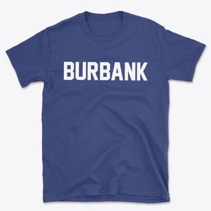 Burbank California Classic Block Basic T-Shirt