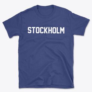 Stockholm Wisconsin Classic Block Basic T-Shirt