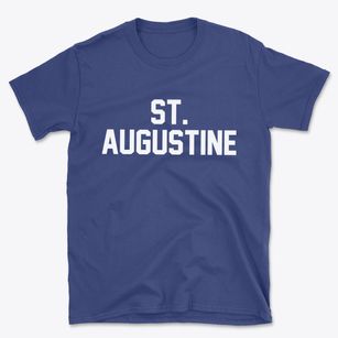 St. Augustine Illinois Classic Block Basic T-Shirt