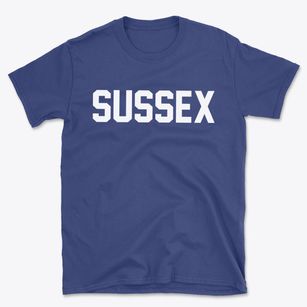 Sussex Wisconsin Classic Block Basic T-Shirt