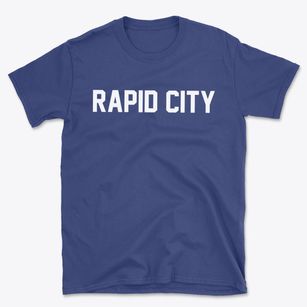 Rapid City South Dakota Classic Block Basic T-Shirt
