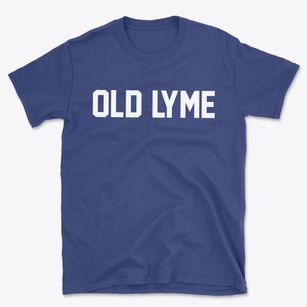 Old Lyme Connecticut Classic Block Basic T-Shirt