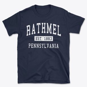 Rathmel Pennsylvania Classic Established Basic T-Shirt