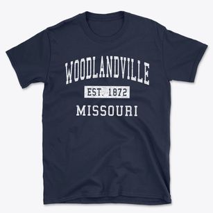 Woodlandville Missouri Classic Established Basic T-Shirt