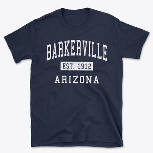 Barkerville Arizona Classic Established Basic T-Shirt