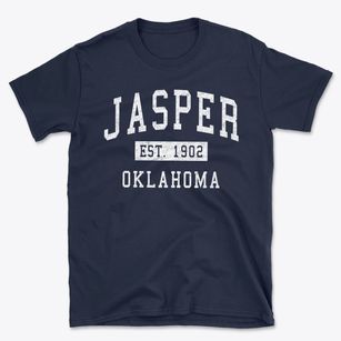 Jasper Oklahoma Classic Established Basic T-Shirt