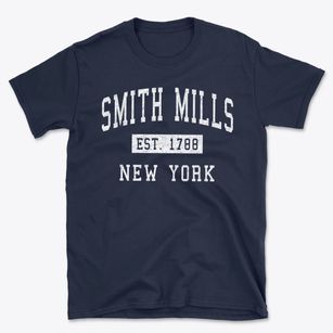 Smith Mills New York Classic Established Basic T-Shirt