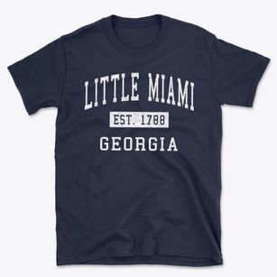 Little Miami Georgia Classic Established Basic T-Shirt