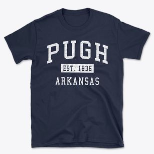 Pugh Arkansas Classic Established Basic T-Shirt