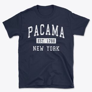 Pacama New York Classic Established Basic T-Shirt