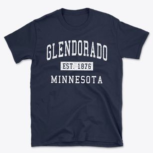 Glendorado Minnesota Classic Established Basic T-Shirt