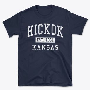 Hickok Kansas Classic Established Basic T-Shirt