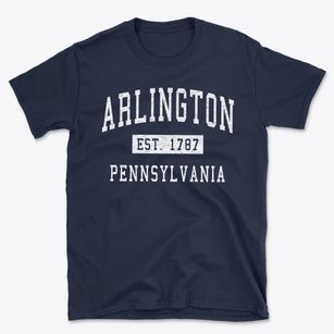 Arlington Pennsylvania Classic Established Basic T-Shirt