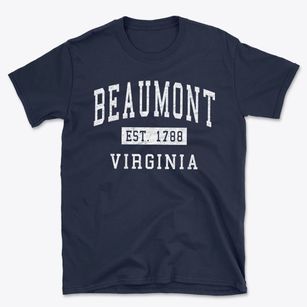 Beaumont Virginia Classic Established Basic T-Shirt
