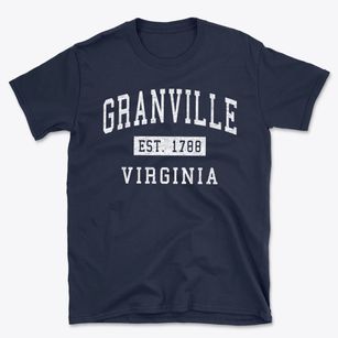Granville Virginia Classic Established Basic T-Shirt