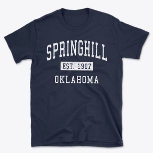Springhill Oklahoma Classic Established Basic T-Shirt