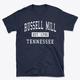 Russell Mill Tennessee Classic Established Basic T-Shirt