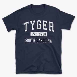 Tyger South Carolina Classic Established Basic T-Shirt