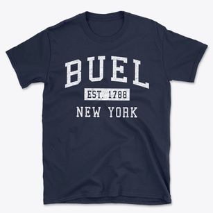 Buel New York Classic Established Basic T-Shirt