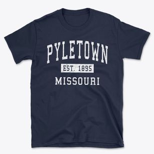 Pyletown Missouri Classic Established Basic T-Shirt