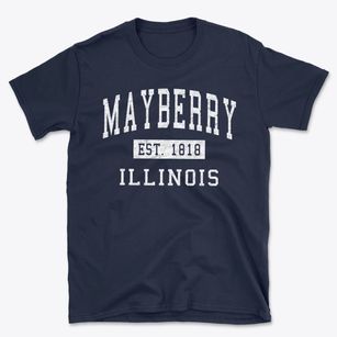 Mayberry Illinois Classic Established Basic T-Shirt