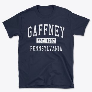 Gaffney Pennsylvania Classic Established Basic T-Shirt