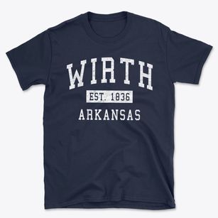 Wirth Arkansas Classic Established Basic T-Shirt