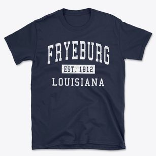 Fryeburg Louisiana Classic Established Basic T-Shirt