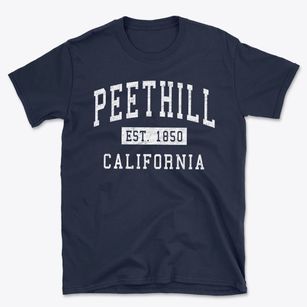 Peethill California Classic Established Basic T-Shirt
