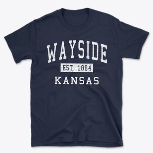 Wayside Kansas Classic Established Basic T-Shirt