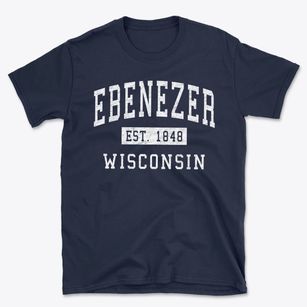 Ebenezer Wisconsin Classic Established Basic T-Shirt