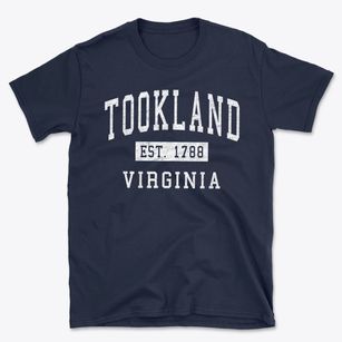 Tookland Virginia Classic Established Basic T-Shirt