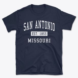 San Antonio Missouri Classic Established Basic T-Shirt