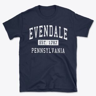 Evendale Pennsylvania Classic Established Basic T-Shirt