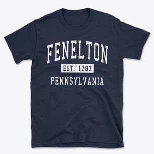 Fenelton Pennsylvania Classic Established Basic T-Shirt