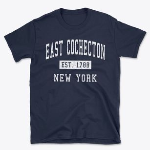 East Cochecton New York Classic Established Basic T-Shirt