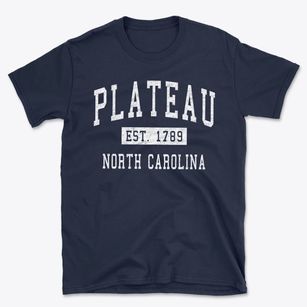 Plateau North Carolina Classic Established Basic T-Shirt