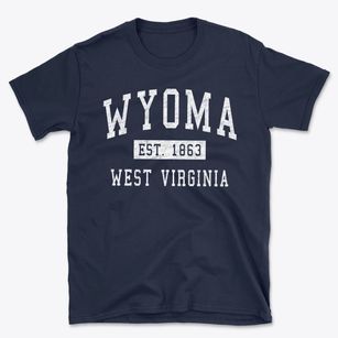 Wyoma West Virginia Classic Established Basic T-Shirt