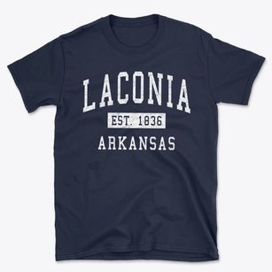 Laconia Arkansas Classic Established Basic T-Shirt