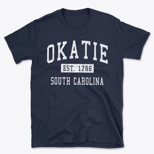 Okatie South Carolina Classic Established Basic T-Shirt
