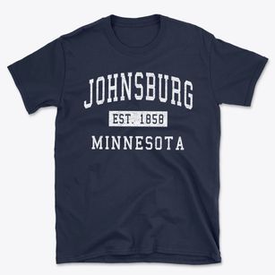 Johnsburg Minnesota Classic Established Basic T-Shirt