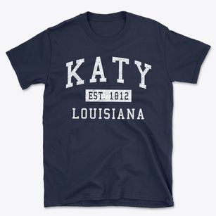 Katy Louisiana Classic Established Basic T-Shirt