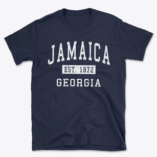 Jamaica Georgia Classic Established Basic T-Shirt