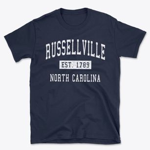 Russellville North Carolina Classic Established Basic T-Shirt