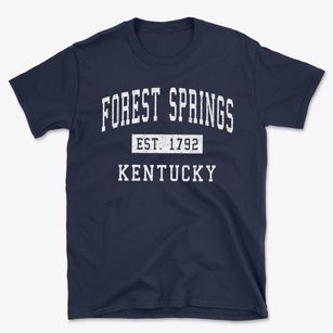 Forest Springs Kentucky Classic Established Basic T-Shirt