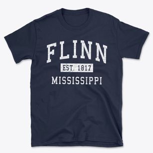 Flinn Mississippi Classic Established Basic T-Shirt