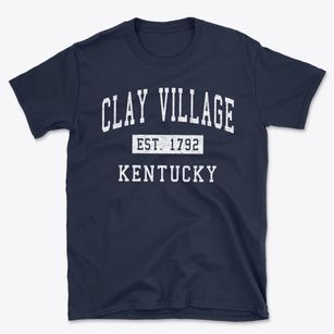 Clay Village Kentucky Classic Established Basic T-Shirt