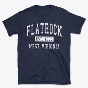 Flatrock West Virginia Classic Established Basic T-Shirt