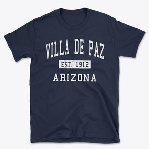 Villa De Paz Arizona Classic Established Basic T-Shirt