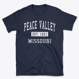 Peace Valley Missouri Classic Established Basic T-Shirt